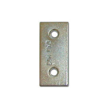 PLACA CARTELAS HIERRO CINCADO 003-040 1503
