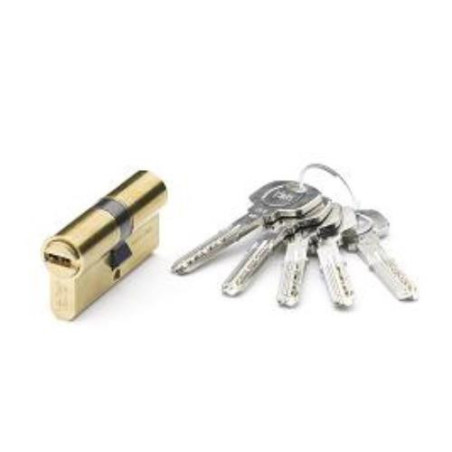 CILINDRO SEGURIDAD 30X30 LATON DOBLE EMBRAGUE YL6