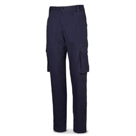 PANTALON STRETCH BASICO AZUL T-38