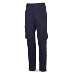 PANTALON STRETCH BASICO AZUL T-50