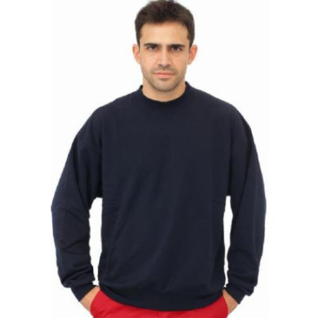SUDADERA CUELLO REDONDO MARINO SUD800AM-S