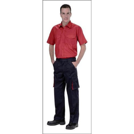 PANTALON REFORZADO CARGO AZUL TALLA 44