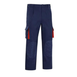 PANTALON REFORZADO CARGO AZUL T-64