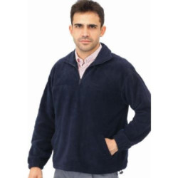 FORRO POLAR MEDIA CREMALLERA XXL