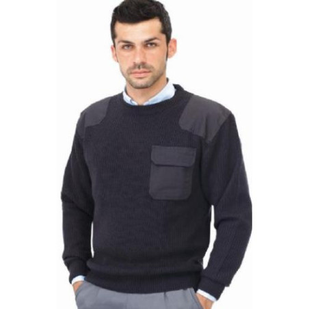 JERSEY CUELLO REDONDO BOLSILLO/REFUERZO XXL