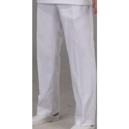 PANTALON GOMA SIN CREMALLERA BLANCO PSU99- 6