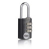 CANDADO COMBIN. ALUM. 40MM. NEGRO YE3CB/38/131/BK