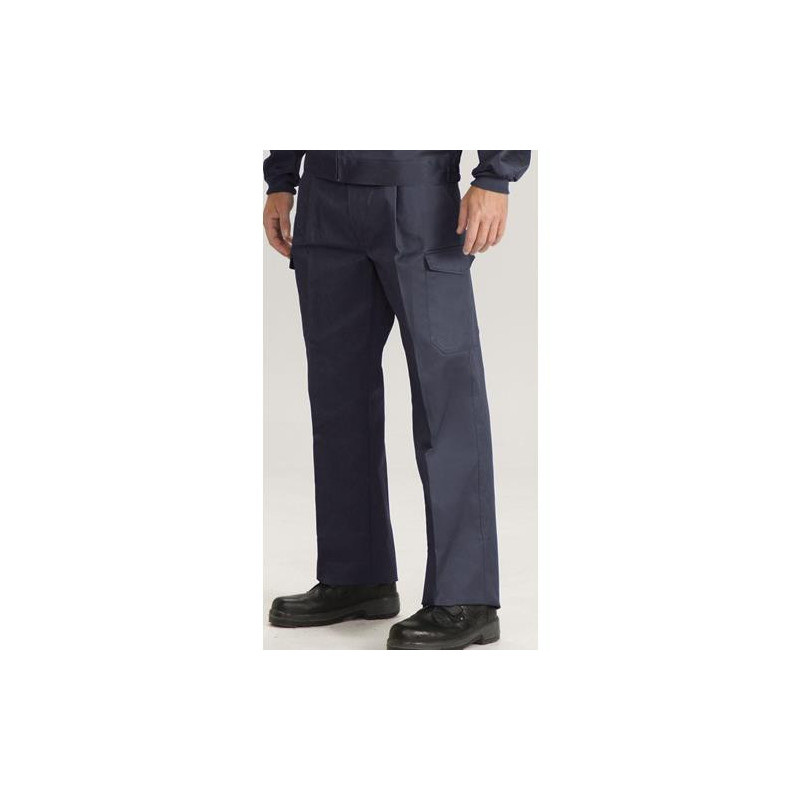 PANTALON MULTIBOLSILLOS IGNIFUGO MARINO IA22-56
