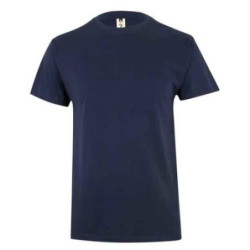 CAMISETA MANGA CORTA 155 G/M2 COLOR NAVY TALLA M