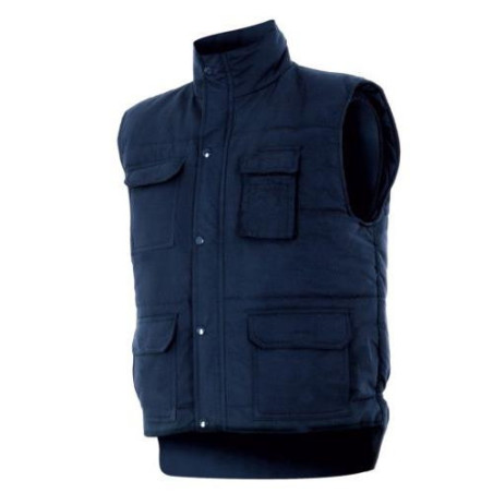 CHALECO MULTIBOLSILLO ACOLCH.AZUL NAVY P108 61 2XL