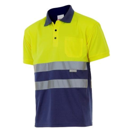 POLO BICOLOR ALTA VISIBILIDAD M/CORTA 173 70 T- S