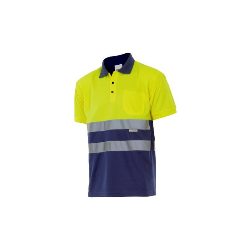 POLO BICOLOR ALTA VISIBILIDAD M/CORTA 173 70 T- M