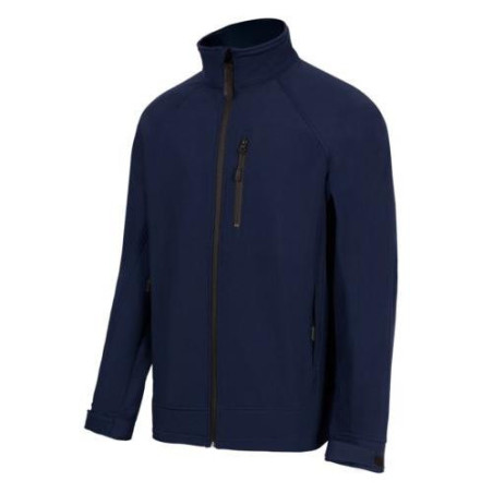CHAQUETA SOFT SHELL AZUL NAVY P206005 61 T-2XL