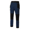 PANTALON CANVAS STRETCH AZUL MAR./NEGRO T-2XL