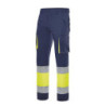PANTALON STRETCH A.V. AZUL MAR/AMA.FLUOR T- S