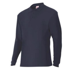 POLO MANGA LARGA AZUL NAVY P105503 61 T- M