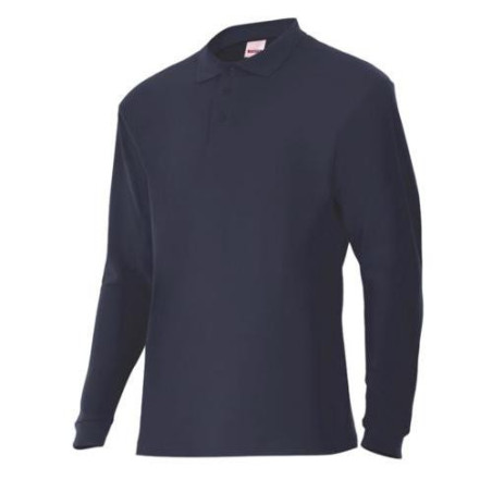 POLO MANGA LARGA AZUL NAVY P105503 61 T- XL