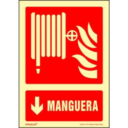 CARTEL PVC LUMINISCENTE MANGUERA 602829PF