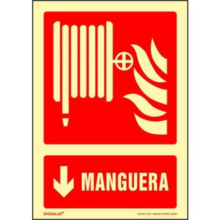 CARTEL PVC LUMINISCENTE MANGUERA 602829PF