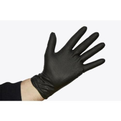 GUANTE ONDULADO JUMBO NEGRO - TALLA M