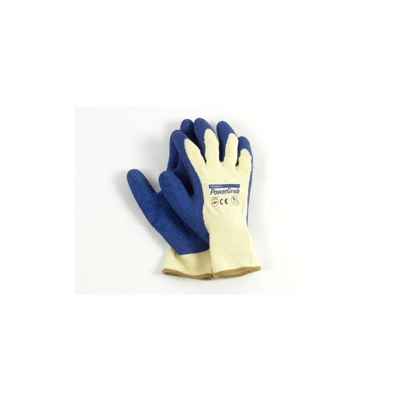 GUANTE LATEX AZULPOWERGRAB 300-10 PAR