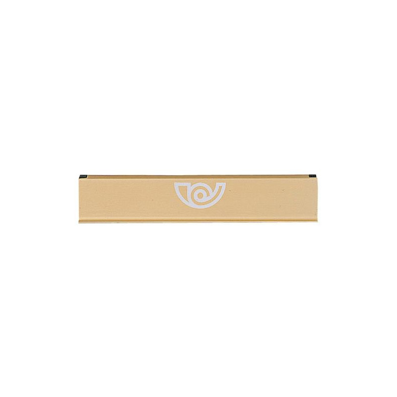 BOCACARTAS ALUMINIO PINTADO DORADO 66302