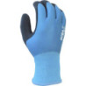 GUANTE POLIESTER/ALGODON RECICLADO CUB LATEX T7
