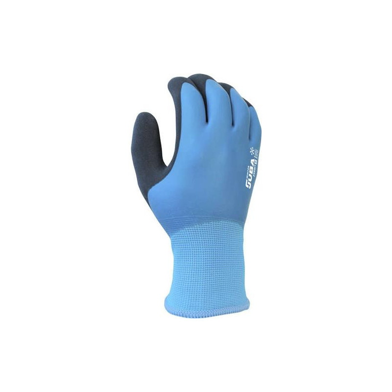 GUANTE POLIESTER/ALGODON RECICLADO CUB LATEX T8