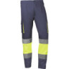 PANTALON AZUL MARINO BANDA AMARILLO MYKONOS T.XXL