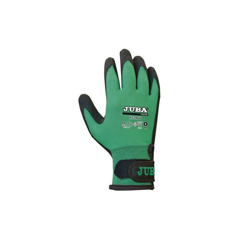 GUANTE NYNJA HPT NYLON Y PVC PALMA T-10