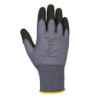 GUANTE NYLON/PVC NEGRO CFT H5140-S PAR