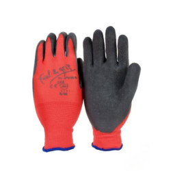GUANTE POLIAMIDA LATEX FEEL&GRIP 256/7 PAR