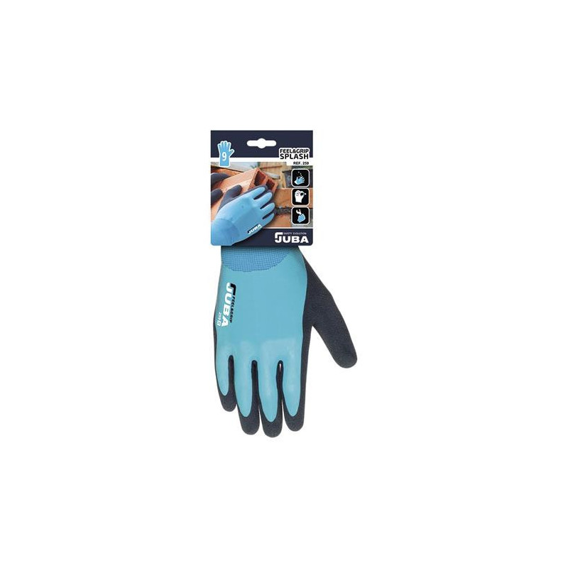 GUANTE NYLON/LATEX FEEL&GRIP SPLASH H259/11