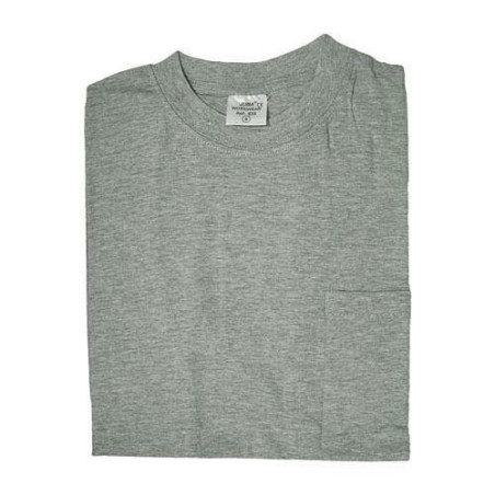 CAMISETA CON BOLSILLO GRIS 633 M