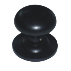 POMO PUERTA 70MM. LISO NEGRO 10009 NE