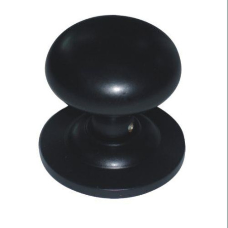 POMO PUERTA 70MM. LISO NEGRO 10009 NE
