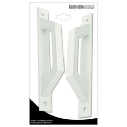 ASA PLACA RECTA 6804 ALUMINIO BLANCO (BL-2) 17106
