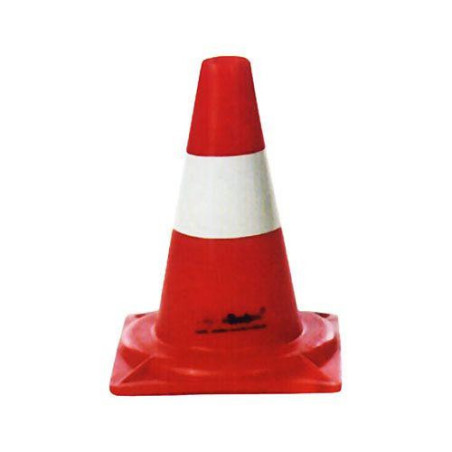 CONO SEÑALIZACION FLUORESCENTE 32 CM. 1635