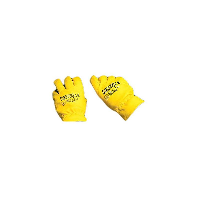 GUANTES FLOR AMARILLO PAR TALLA 7 100FVA PAR