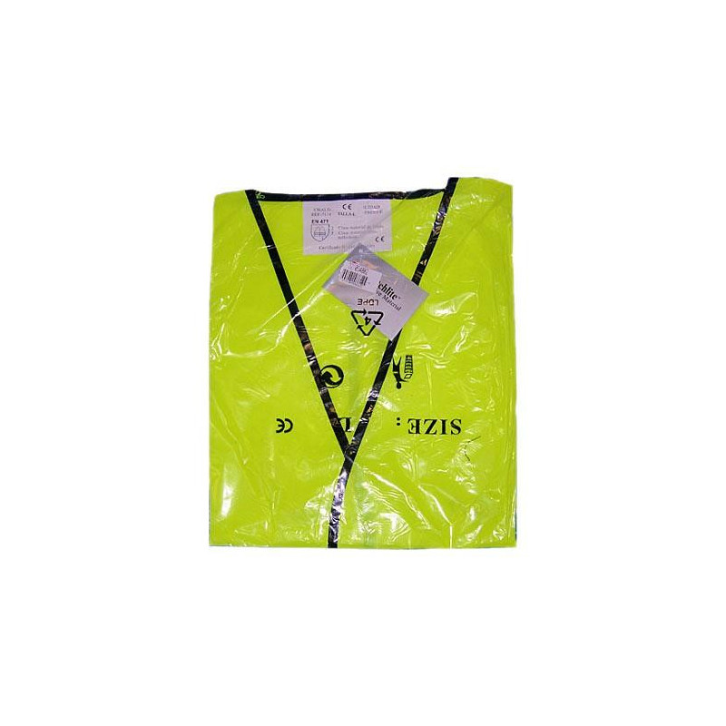 CHALECO ALTA VISIBILIDAD AMARILLO TALLA XL CHALECO ALTA VISIBILIDAD AMARILLO TALLA XL
