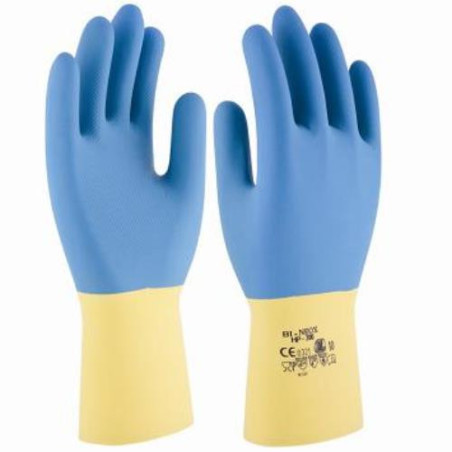 GUANTE BICOLOR POLICLOROPRENO/LATEX BI-NEOX T-7 GUANTE BICOLOR POLICLOROPRENO/LATEX BI-NEOX T-7