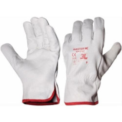 GUANTE FLOR VACUNO MASTER NC GP-016C BLISTER T-9