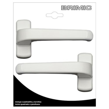 JUEGO MANILLA 6800 ALUMINIO BLANCO (BL.) 17080