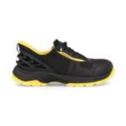 ZAPATILLA SEGURIDAD SPIDER NEGRO-AMARILLO T.41
