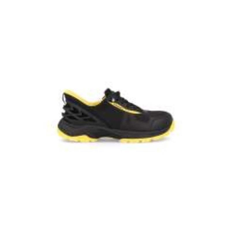 ZAPATILLA SEGURIDAD SPIDER NEGRO-AMARILLO T.47