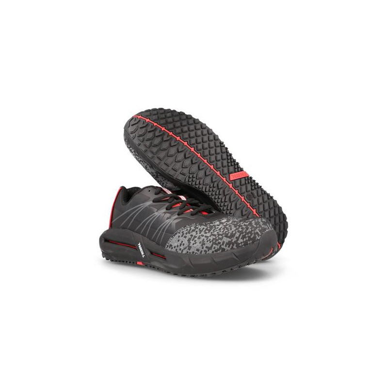 ZAPATILLA SEG. MATRIX NEGRO-ROJO T-39 SP5220 NE-RO
