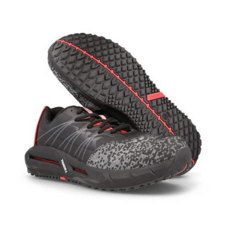 ZAPATILLA SEG. MATRIX NEGRO-ROJO T-39 SP5220 NE-RO