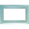 MARCO MICROONDAS 60X40CM.PLASTICO BLANCO 94505