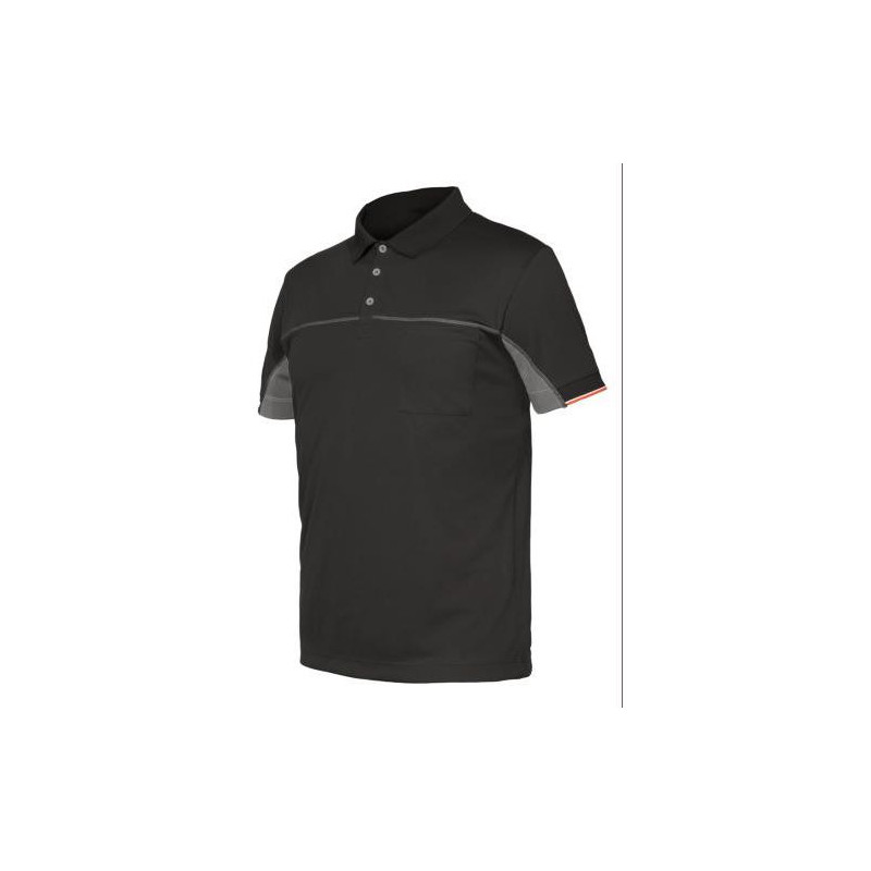 POLO ISSA EXTREME MANGA CORTA GRIS T-S