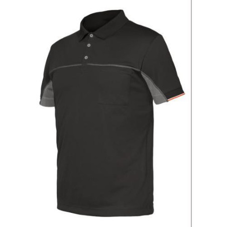 POLO ISSA EXTREME MANGA CORTA GRIS T-XXL